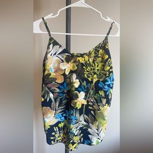 J Crew Tropical Floral Cami Top Size 00 ｛Reasonable offers welcome｝